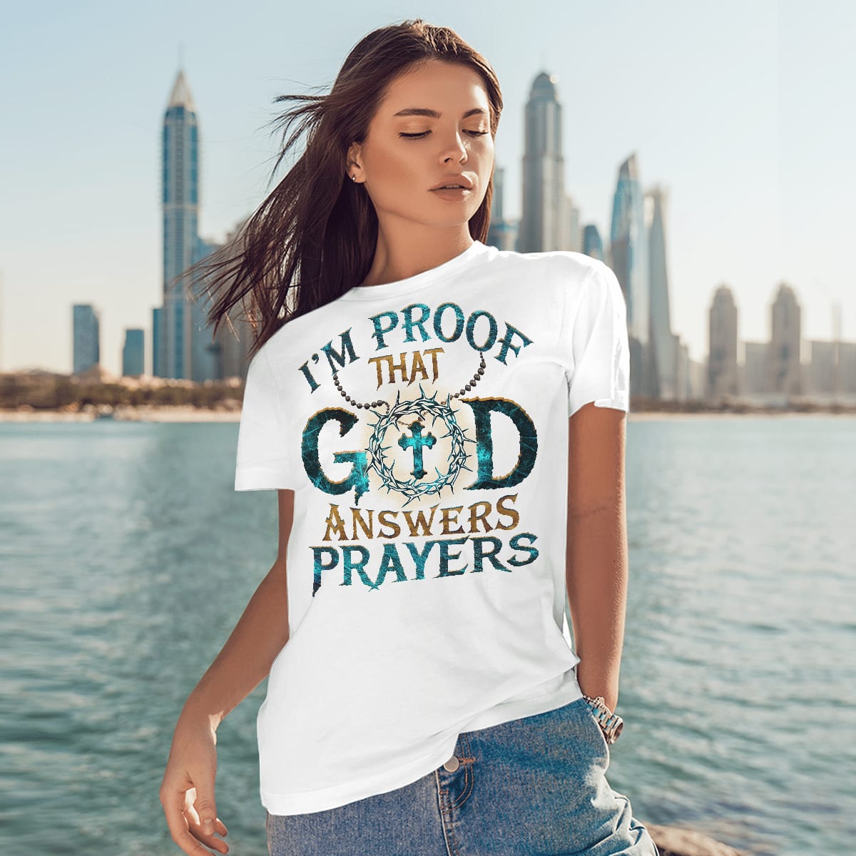 I'm Proof That God Answers Prayers, God T-Shirt, Jesus Sweatshirt Hoodie, Faith T-Shirt