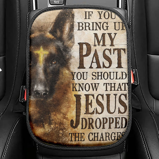 I'm Thankful Every Day Blue Sea Turtle Seat Box Cover, Bible Verse Car Center Console Cover, Christian Inspirational Car Interior Accessories
