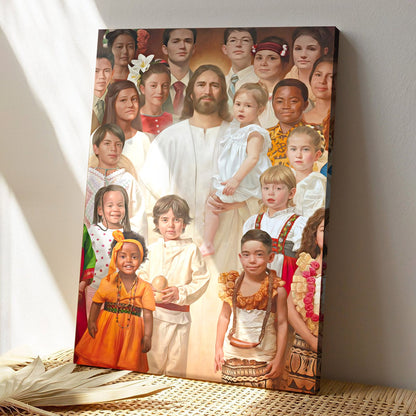 I Am A Child Of Jesus - Jesus Canvas Poster - Jesus Wall Art -  Gift For Christian - Ciaocustom