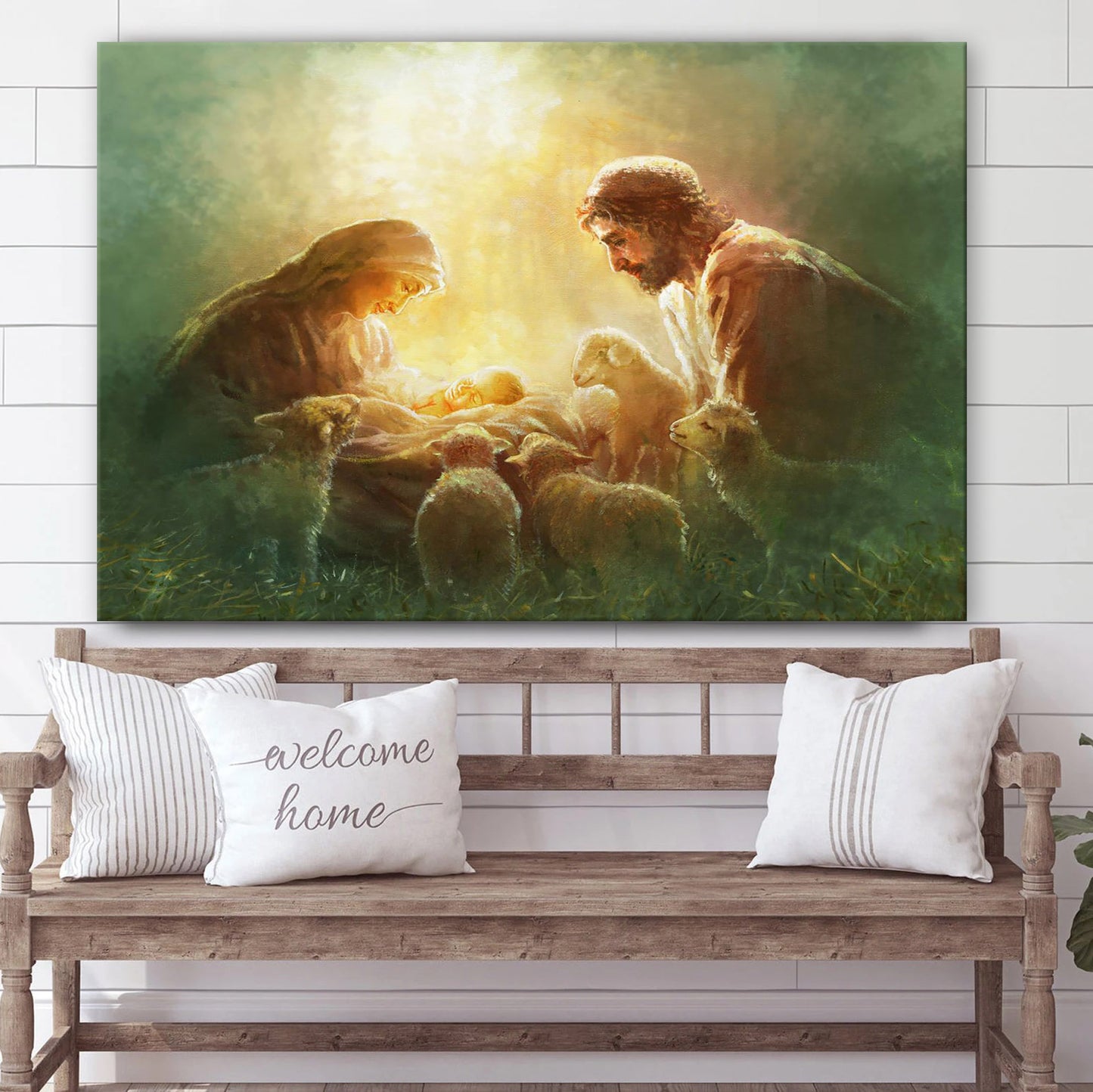 Immanuel Canvas Wall Art - Christmas Gift