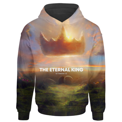 Immortal, Invisible, The Only God, Be Honor And Glory Forever And Ever. Amen. 1st Timothy 1 17 God Hoodie 3d