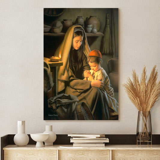 In Favor With God Canvas Pictures - Jesus Christ Canvas Art - Christian Wall Art