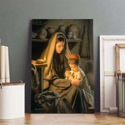 In Favor With God Canvas Wall Art - Jesus Canvas Pictures - Christian Canvas Wall Art