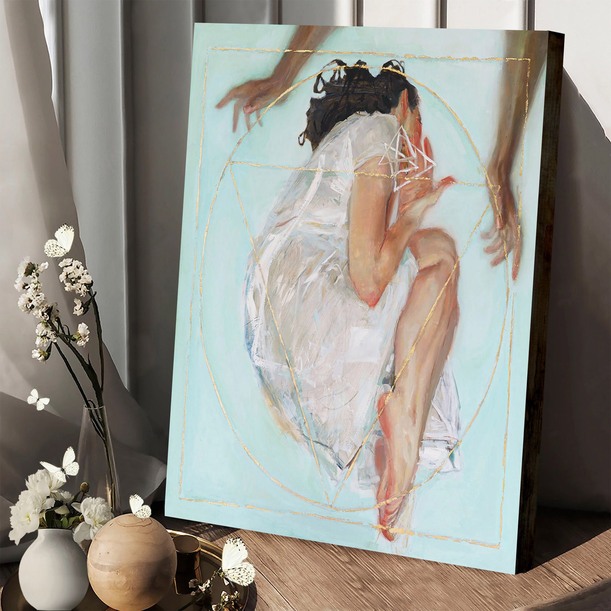 In Her Midst Canvas Wall Art - Gift For Mom