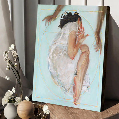 In Her Midst Canvas Wall Art - Gift For Mom