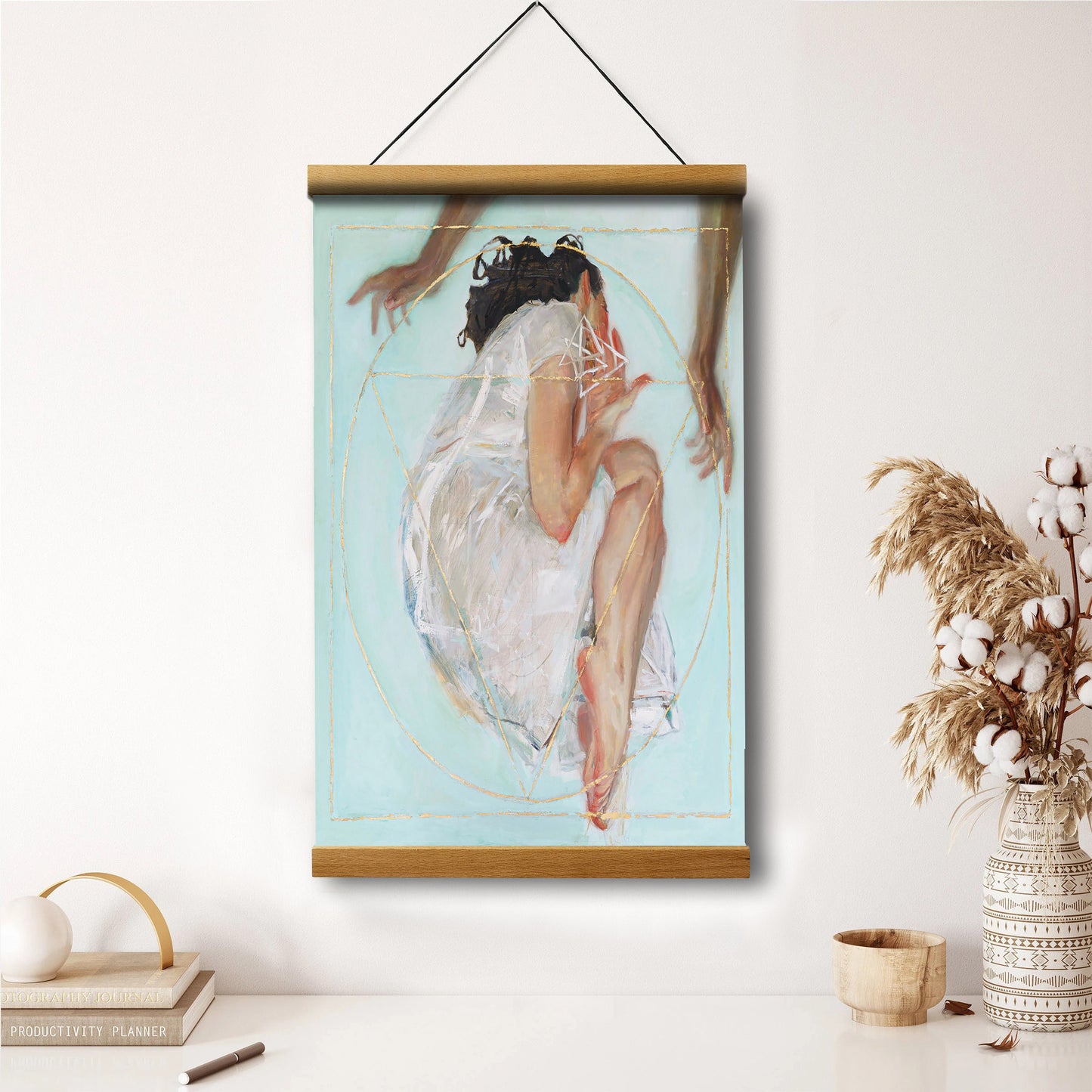 In Her Midst Hanging Canvas Wall Art - Gift For Mom - Religious Canvas