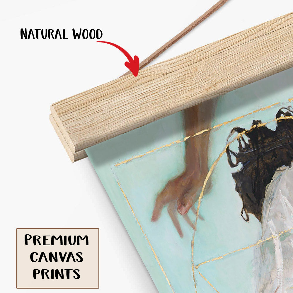 In Her Midst Hanging Canvas Wall Art - Gift For Mom - Religious Canvas