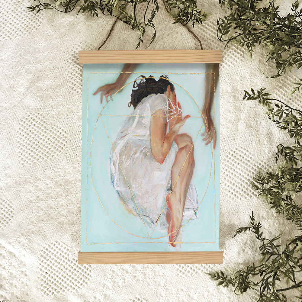 In Her Midst Hanging Canvas Wall Art - Gift For Mom - Religious Canvas