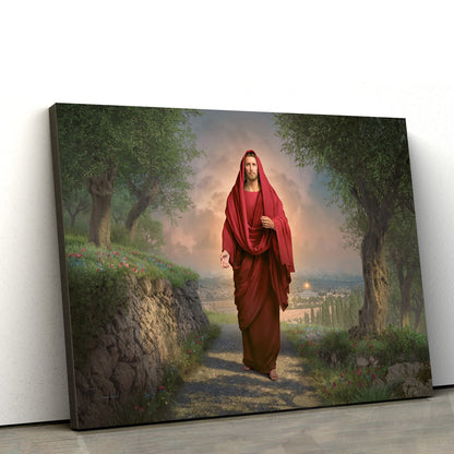 In His Majesty And Power Canvas Picture - Jesus Canvas Wall Art - Christian Wall Art