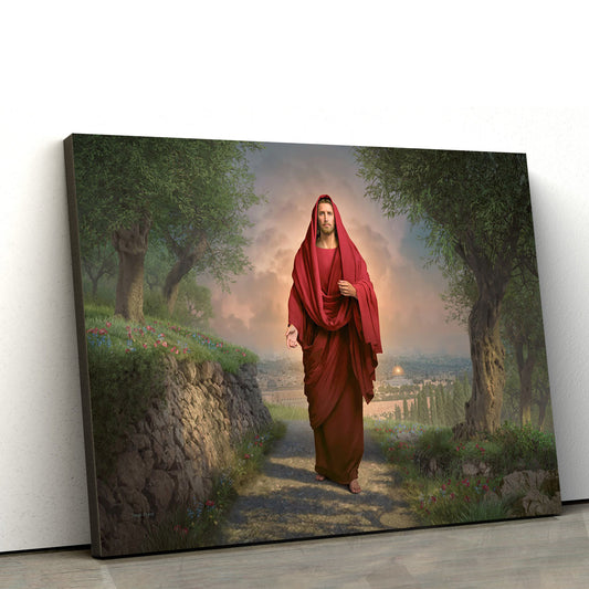In His Majesty And Power Canvas Picture - Jesus Canvas Wall Art - Christian Wall Art