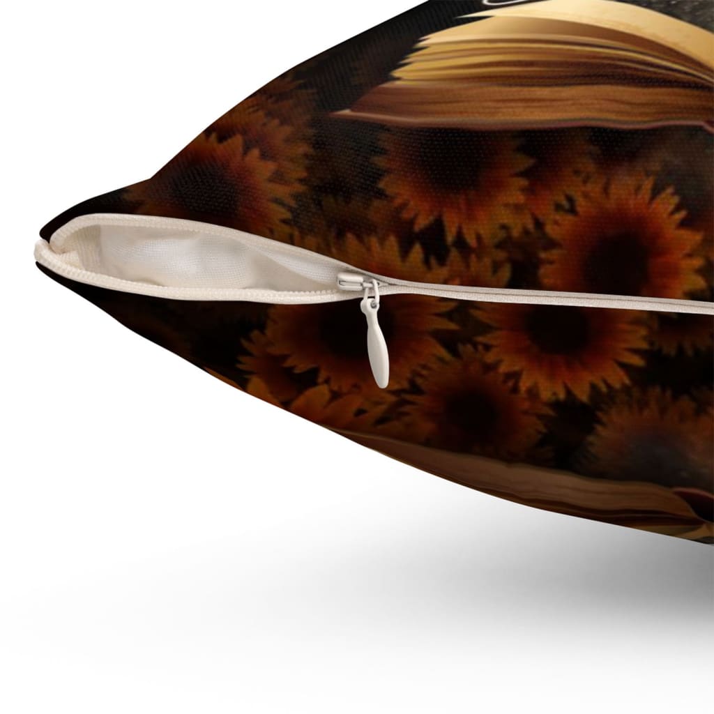 In The Morning When I Rise Give Me Jesus Christian Pillow