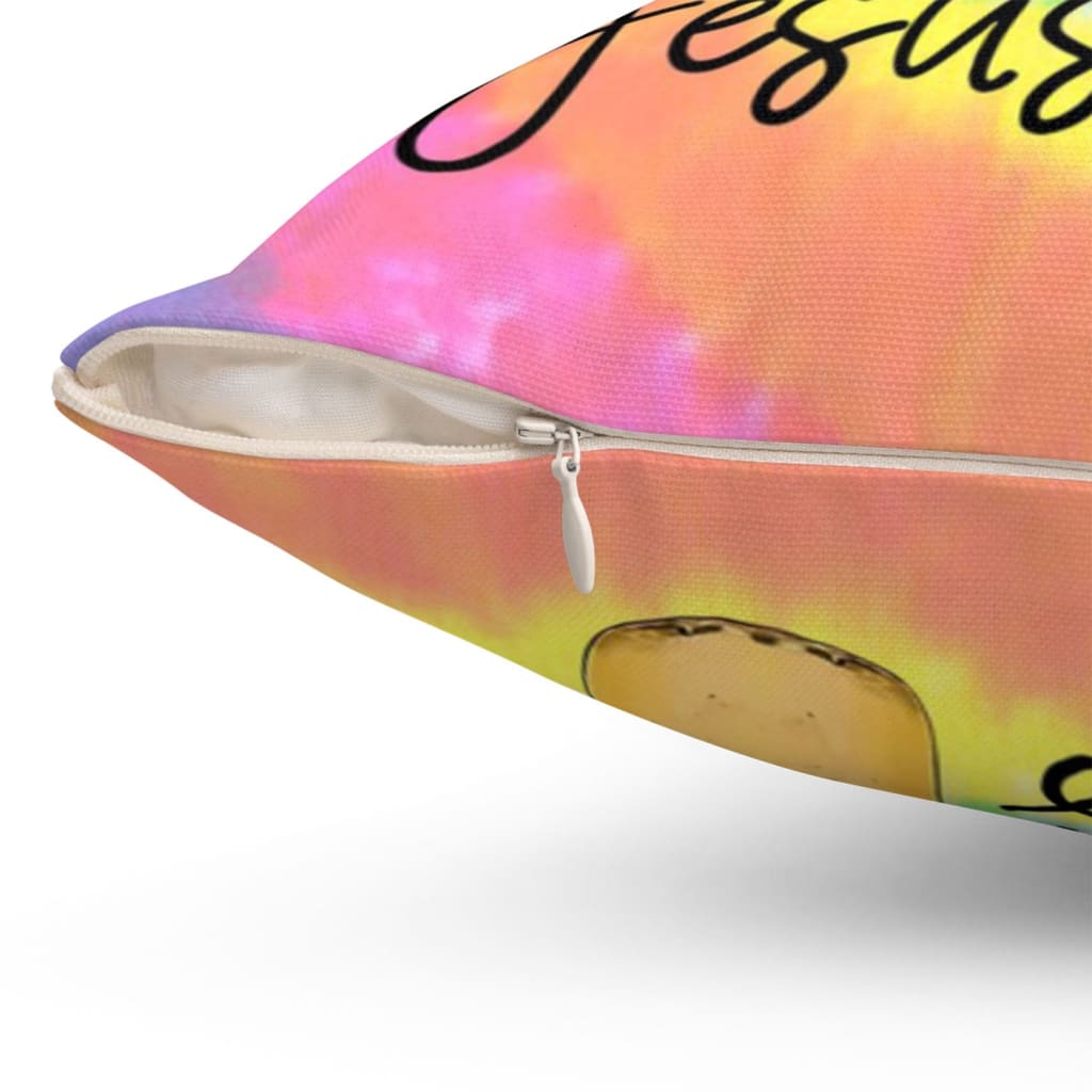 In The Morning When I Rise Give Me Jesus Sunflower Christian Pillow