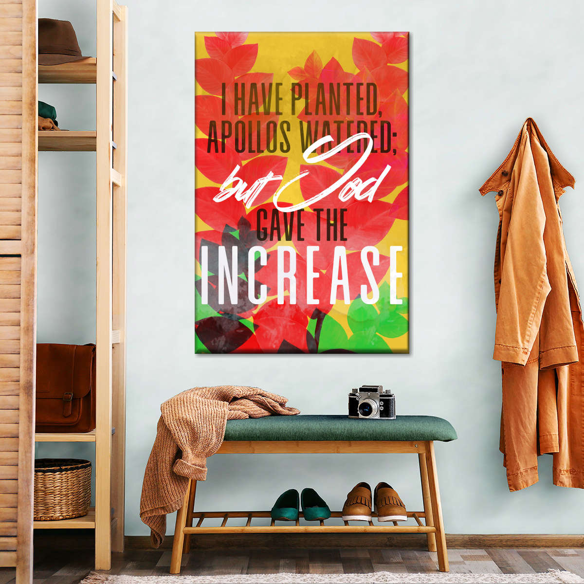 Increase Canvas Wall Art - Canvas Religious Wall Art - Christian Wall Decor Living Room