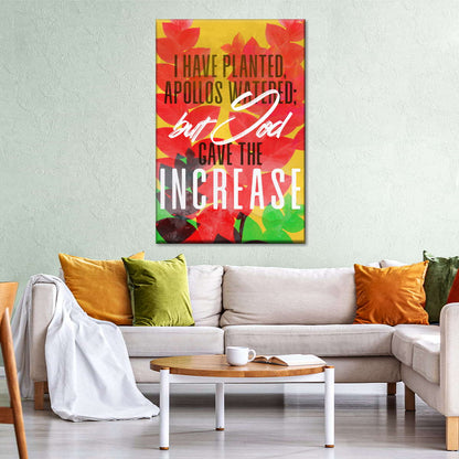Increase Canvas Wall Art - Canvas Religious Wall Art - Christian Wall Decor Living Room