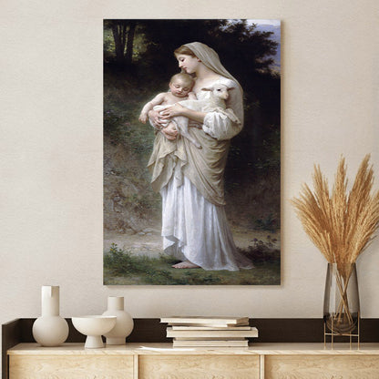Innocence Canvas Wall Art - Christian Wall Art Decor - Religious Wall Art Canvas