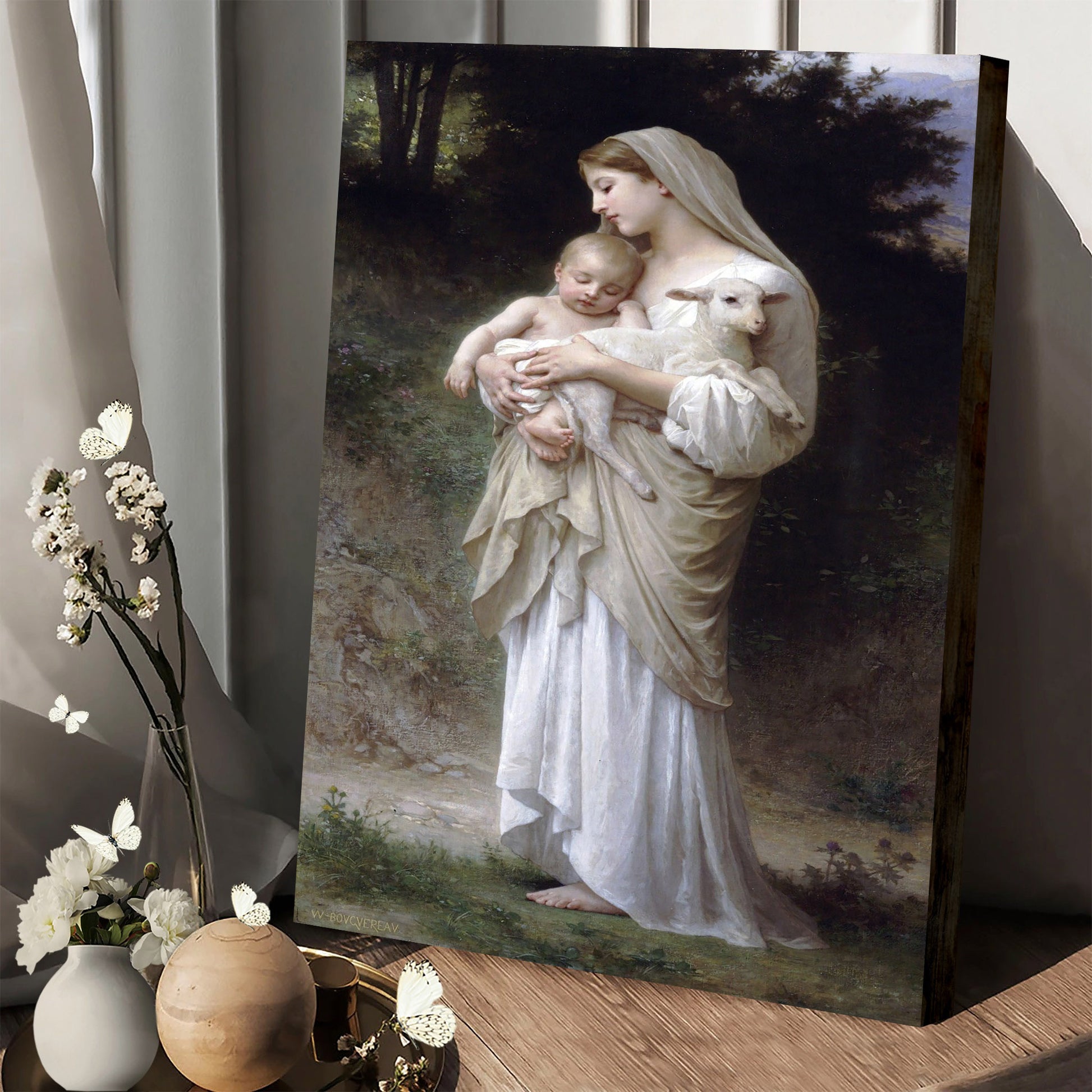 Innocence Canvas Wall Art - Christian Wall Art Decor - Religious Wall Art Canvas