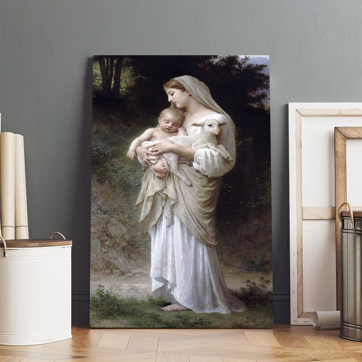 Innocence Canvas Wall Art - Christian Wall Art Decor - Religious Wall Art Canvas