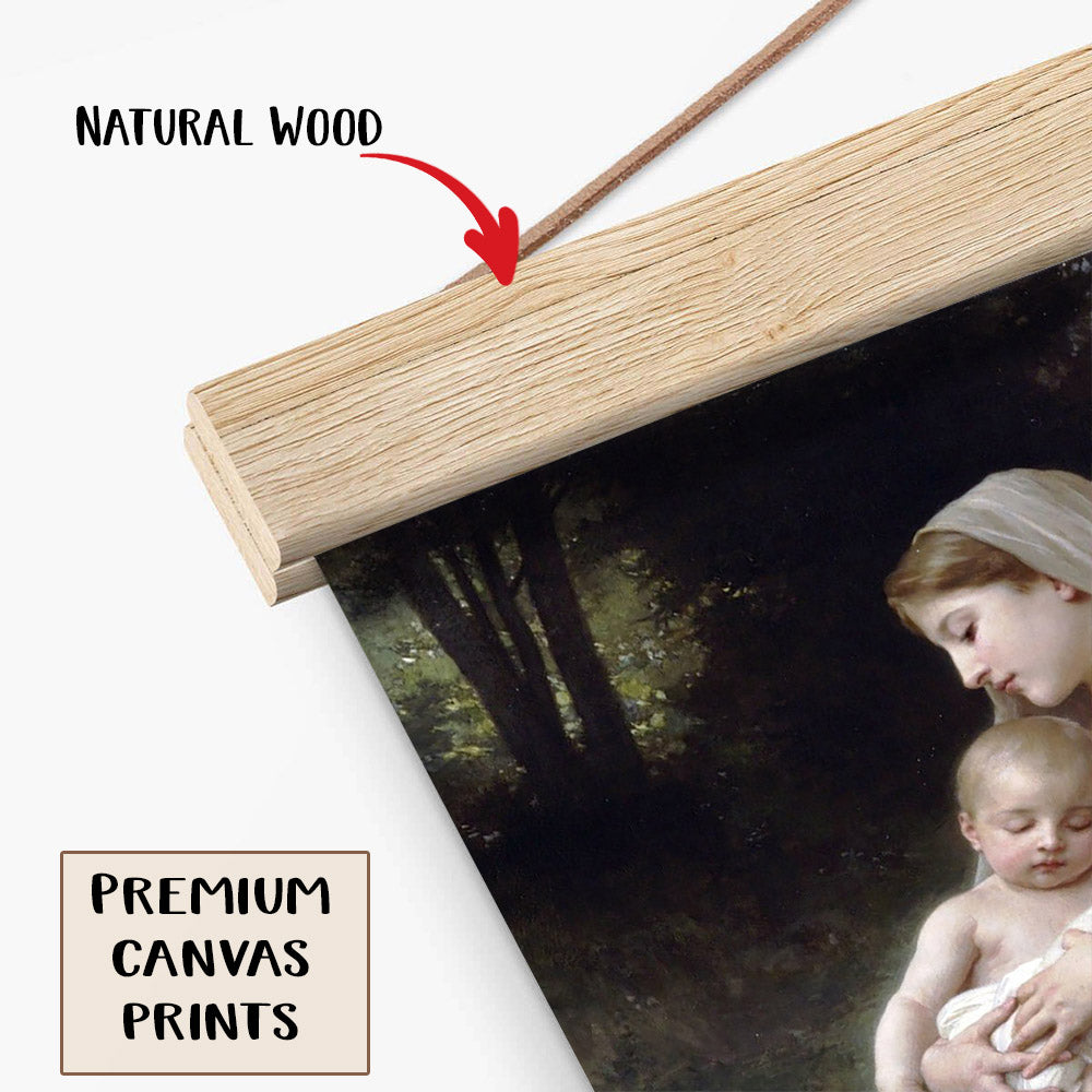 Innocence Hanging Canvas Wall Art - Christian Wall Art Decor - Religious Hanging Canvas Wall Art