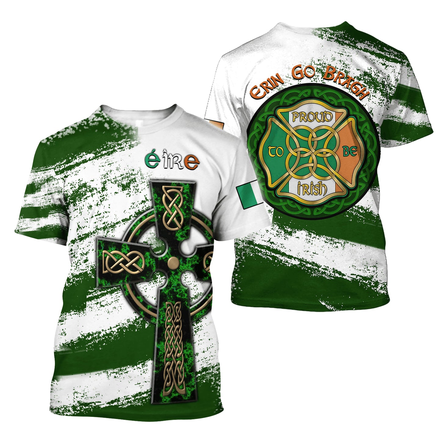 Irish Saint Patrick's Day Shirts For Men And Women 3d Print Tee Shirts - St Patricks Day 3D Shirts