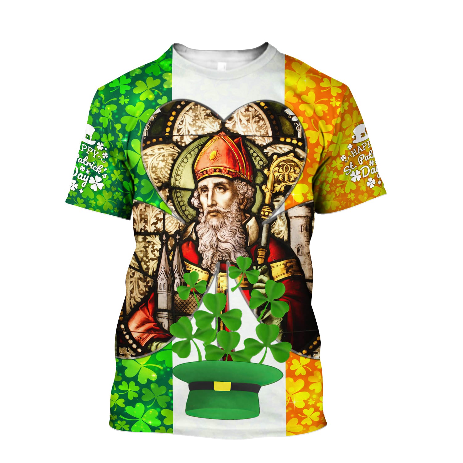 Irish St Patrick Day 3d Print Tee Shirts - St Patricks Day 3D Shirts for Men & Women