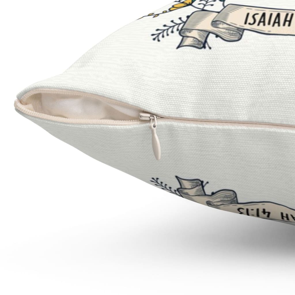 Isaiah 4113 Do Not Fear I Will Help You Bible Verse Pillow