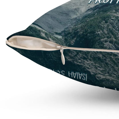 Isaiah 5410 Bible Verse Pillow