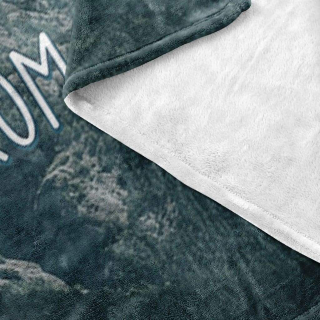 Isaiah 5410 Though The Mountains Move And The Hills Shake Fleece Blanket - Christian Blanket - Bible Verse Blanket