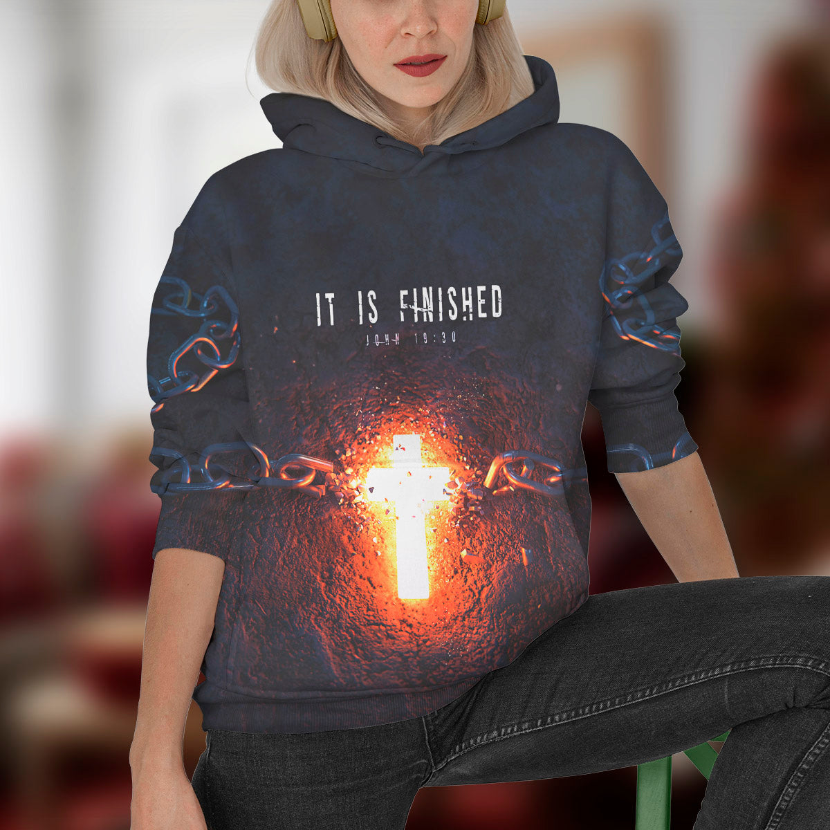 It Is Finished John 19 30 Christian Jesus 3d Full Print Hoodie - 3d Shirts Gifts