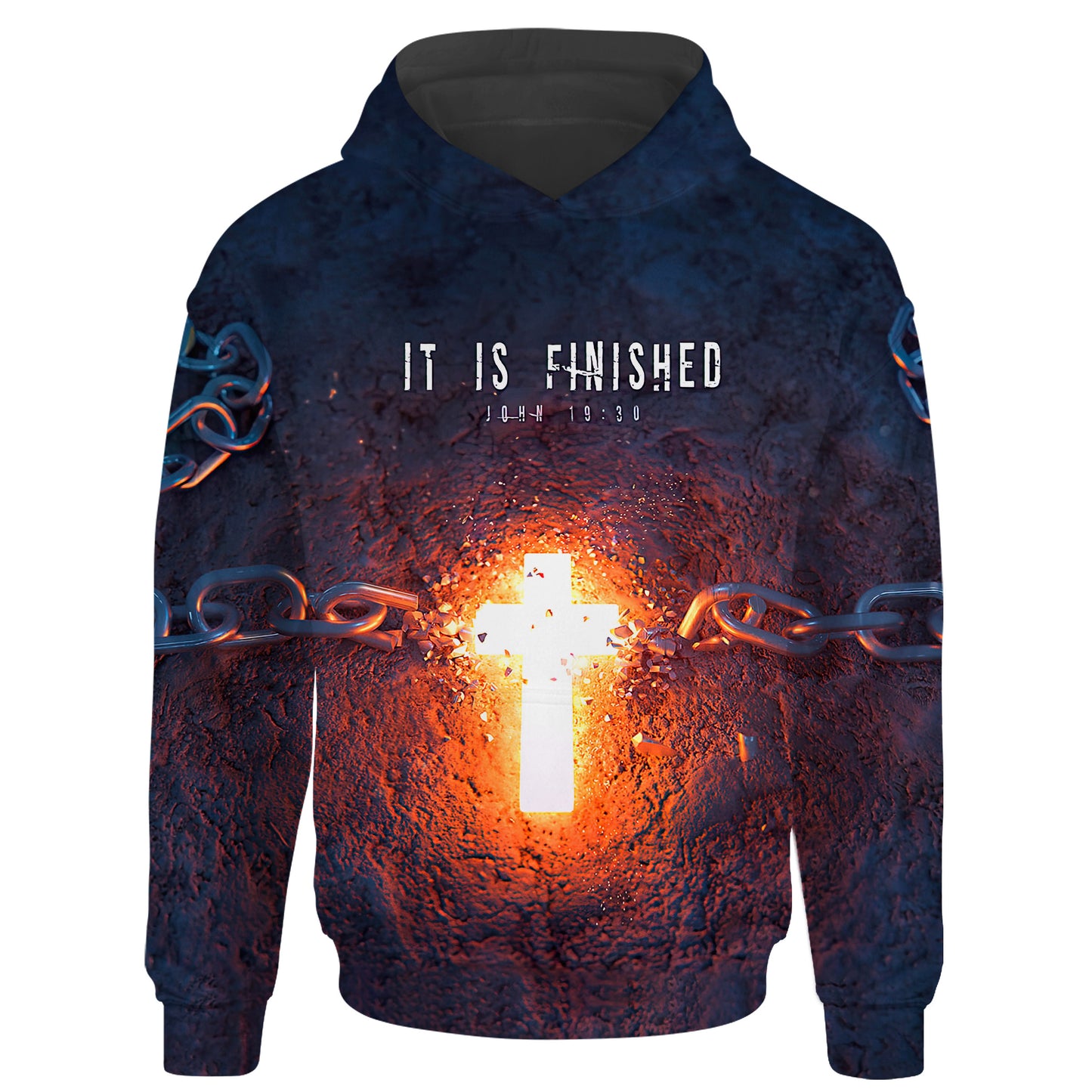 It Is Finished John 19 30 Christian Jesus 3d Full Print Hoodie - 3d Shirts Gifts