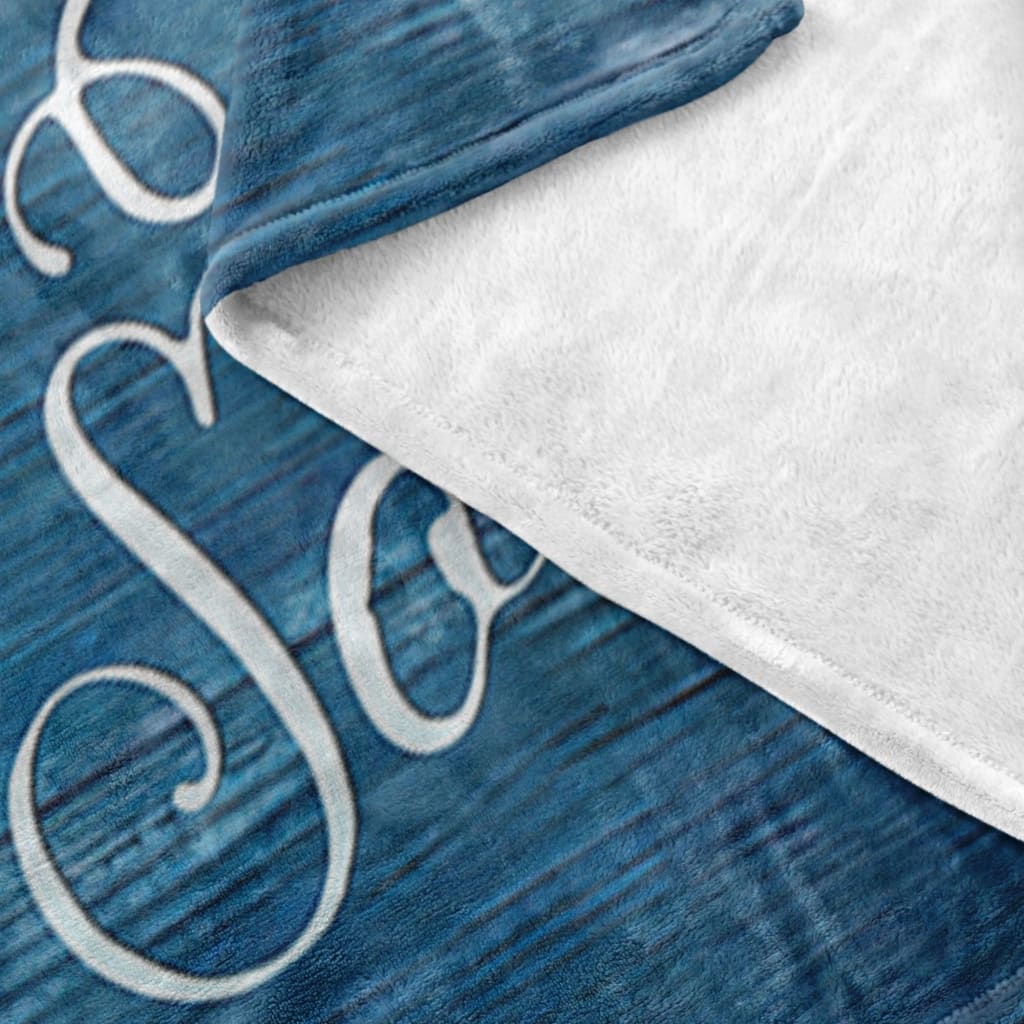 It Is Well With My Soul Fleece Blanket - Christian Blanket - Bible Verse Blanket