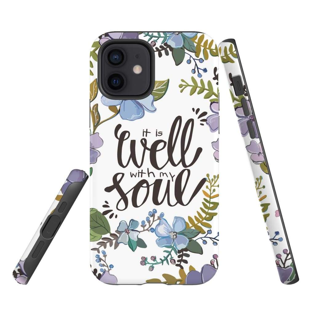 It Well With My Soul Phone Case - Christian Phone Cases- Iphone Samsung Cases Christian