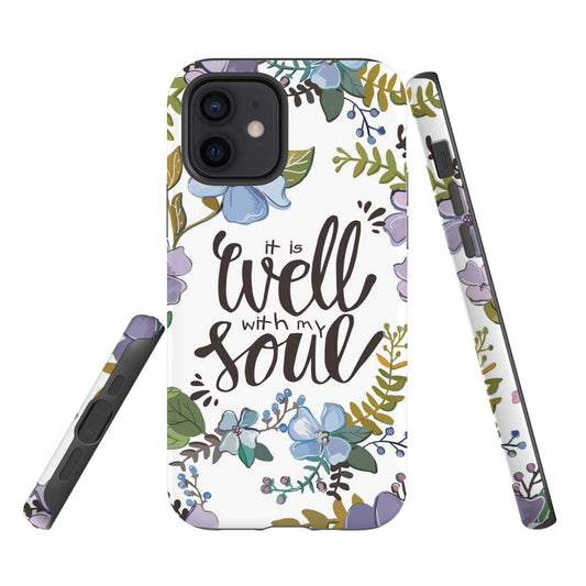 It Well With My Soul Phone Case - Christian Phone Cases- Iphone Samsung Cases Christian