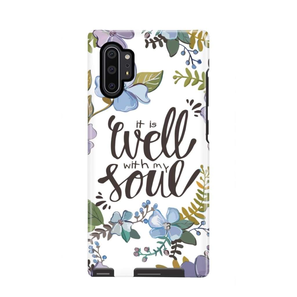 It Well With My Soul Phone Case - Christian Phone Cases- Iphone Samsung Cases Christian