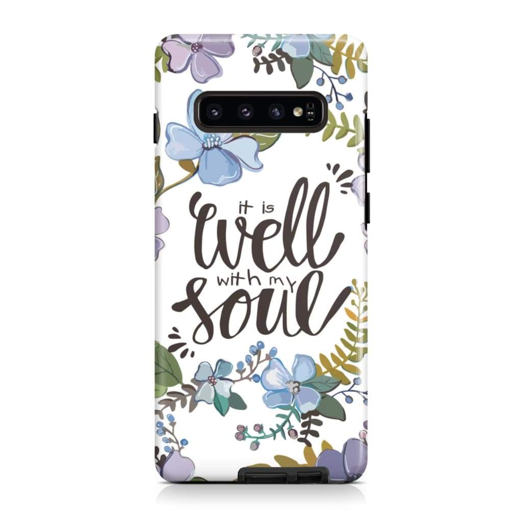 It Well With My Soul Phone Case - Christian Phone Cases- Iphone Samsung Cases Christian