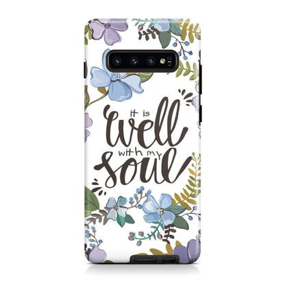 It Well With My Soul Phone Case - Christian Phone Cases- Iphone Samsung Cases Christian