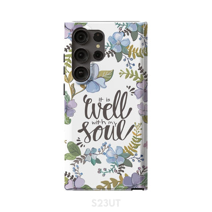 It Well With My Soul Phone Case - Christian Phone Cases- Iphone Samsung Cases Christian