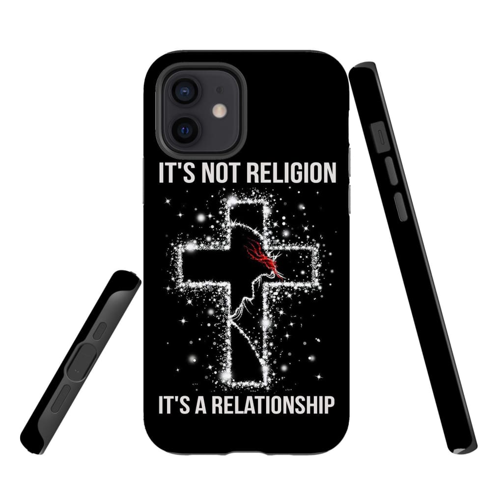 It's Not Religion It's A Relationship Christian Phone Case - Jesus Phone Case - Inspirational Bible Scripture iPhone Cases