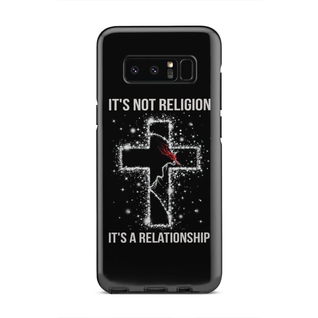 It's Not Religion It's A Relationship Christian Phone Case - Jesus Phone Case - Inspirational Bible Scripture iPhone Cases