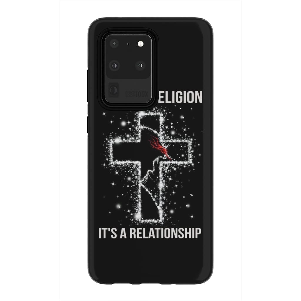 It's Not Religion It's A Relationship Christian Phone Case - Jesus Phone Case - Inspirational Bible Scripture iPhone Cases