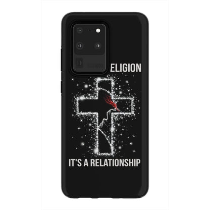 It's Not Religion It's A Relationship Christian Phone Case - Jesus Phone Case - Inspirational Bible Scripture iPhone Cases
