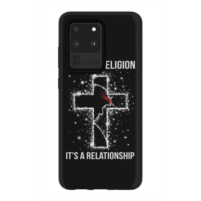 It's Not Religion It's A Relationship Christian Phone Case - Jesus Phone Case - Inspirational Bible Scripture iPhone Cases