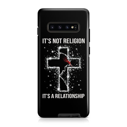 It's Not Religion It's A Relationship Christian Phone Case - Jesus Phone Case - Inspirational Bible Scripture iPhone Cases