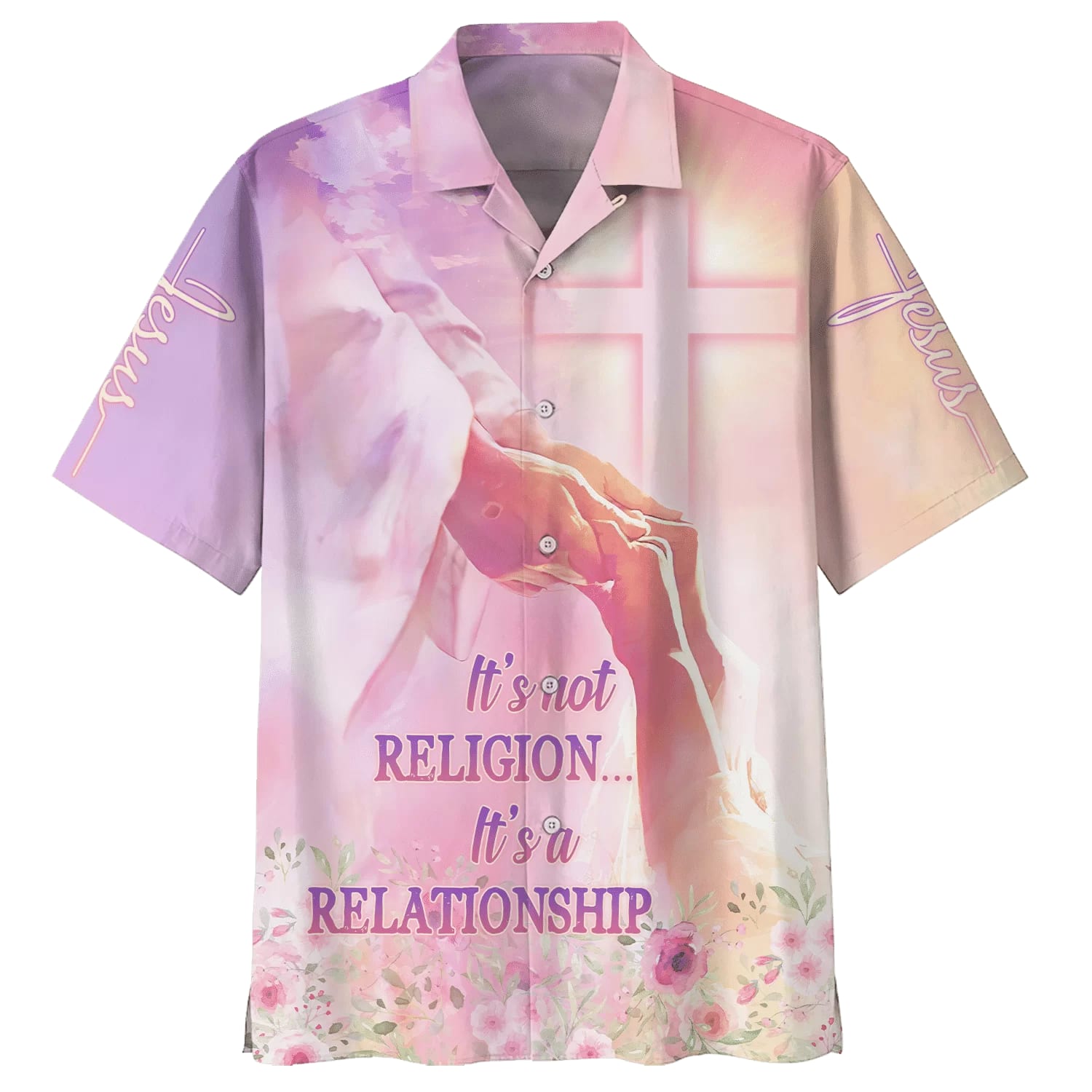 It's Not Religion It's A Relationship Hawaiian Shirts - Christian Hawaiian Shirt - Hawaiian Summer Shirts