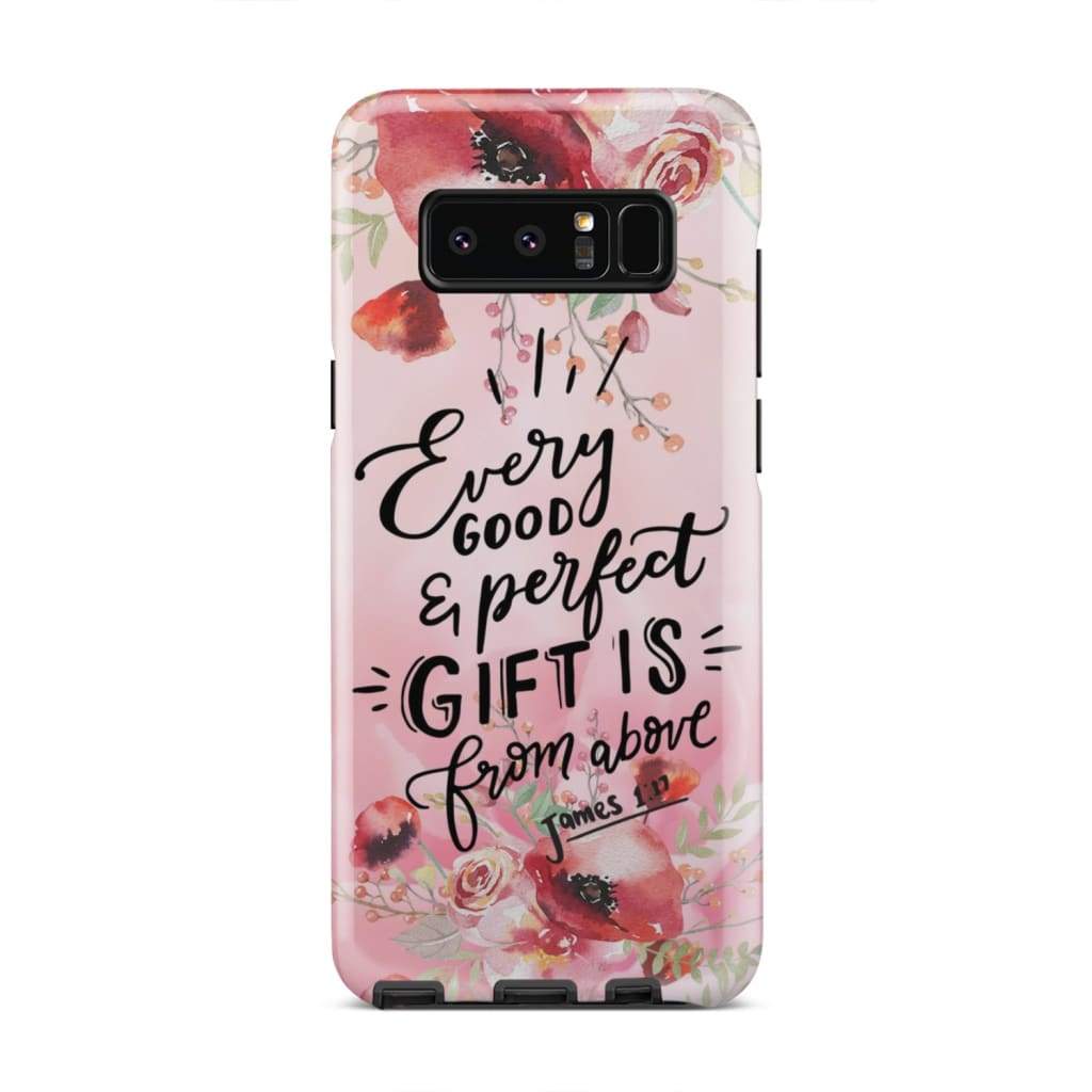 James 117 Every Good And Perfect Gift Is From Above Phone Case - Inspirational Bible Scripture iPhone Cases