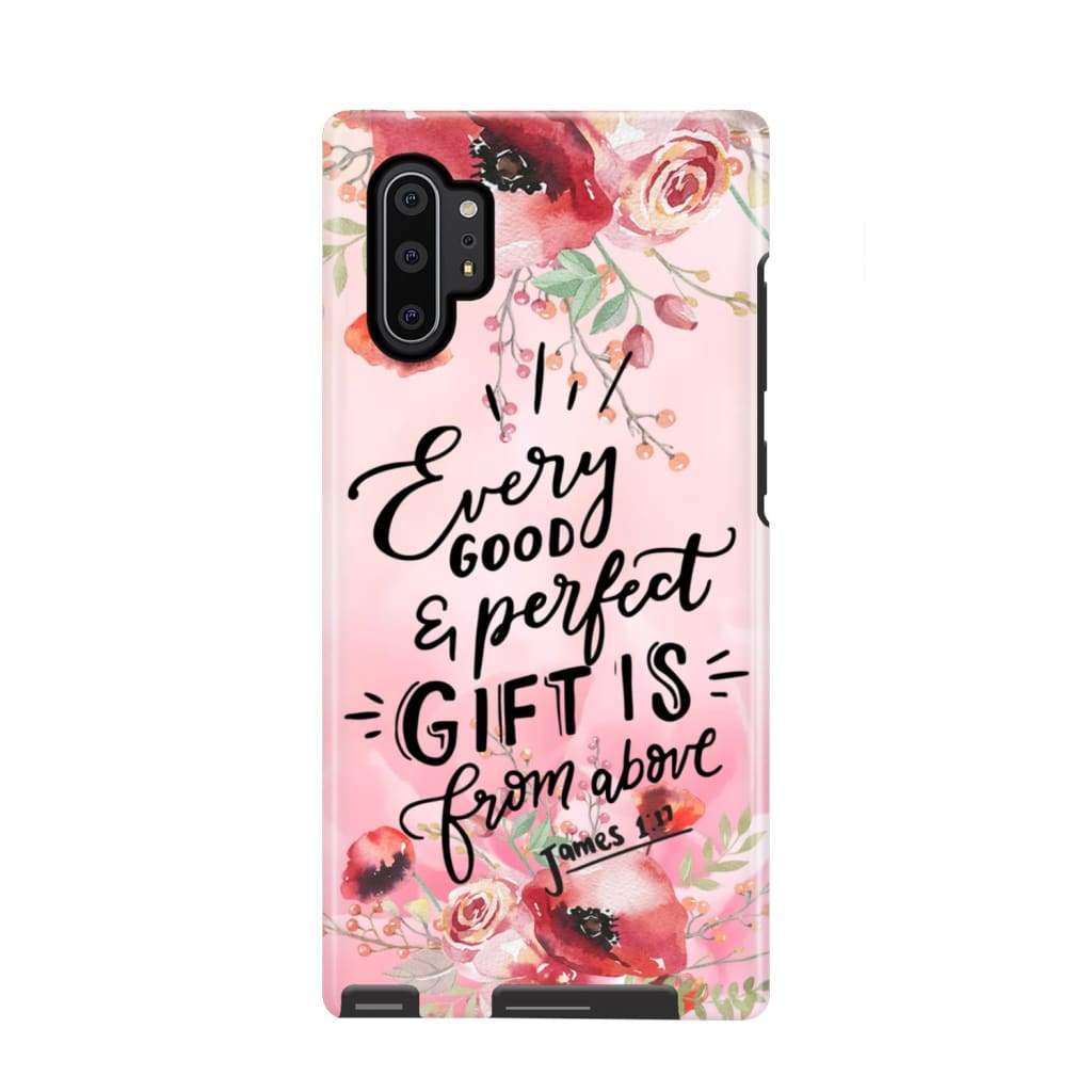 James 117 Every Good And Perfect Gift Is From Above Phone Case - Scripture Phone Cases - Iphone Cases Christian