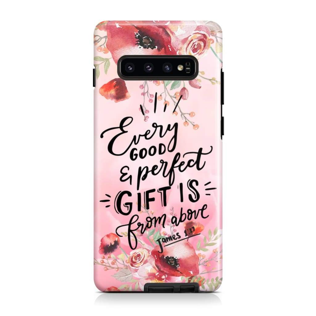 James 117 Every Good And Perfect Gift Is From Above Phone Case - Scripture Phone Cases - Iphone Cases Christian