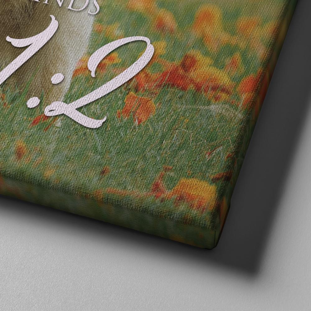 James 12 Consider It Pure Joy Canvas Wall Art Print - Christian Canvas Wall Art