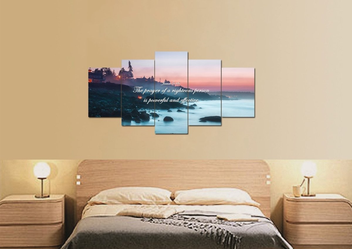 James 516 Wall Art Canvas Print - Christian Canvas Wall Art