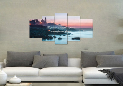 James 516 Wall Art Canvas Print - Christian Canvas Wall Art