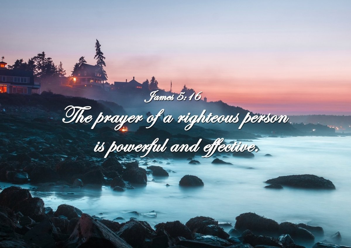 James 516 Wall Art Canvas Print - Christian Canvas Wall Art